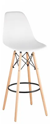 Стул DSW барный белый