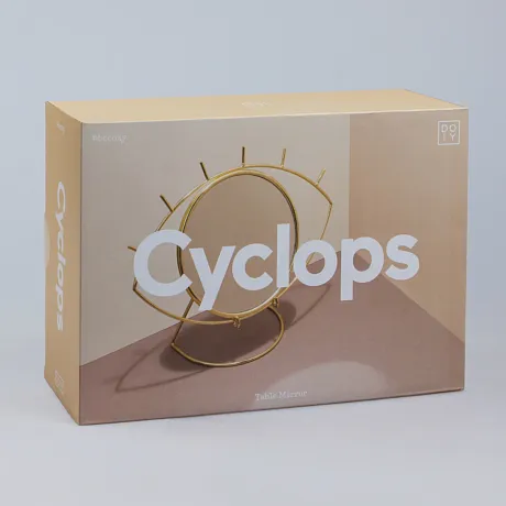 Зеркало Cyclops, золотое фото 7