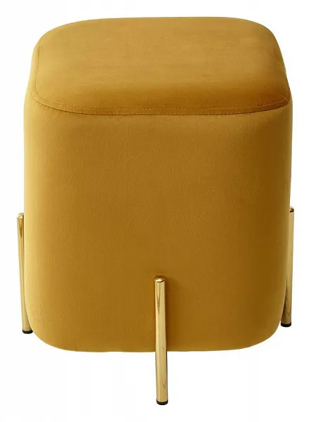 Пуф ARES BLUVEL-68 YELLOW / GOLD фото 5