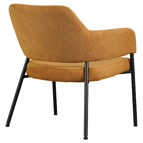 Кресло Wendy, фактурный шенилл, охра фото 11
