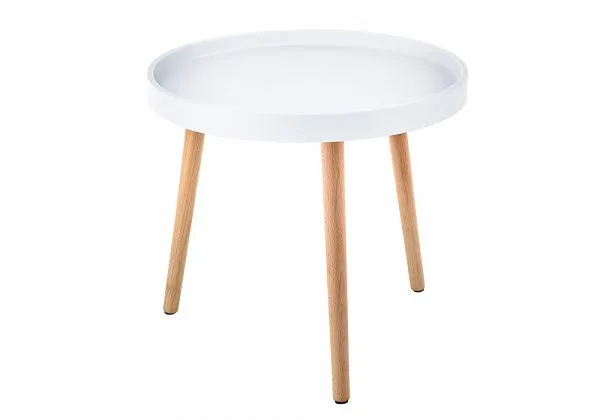 Журнальный стол Hof 50х45 white / wood