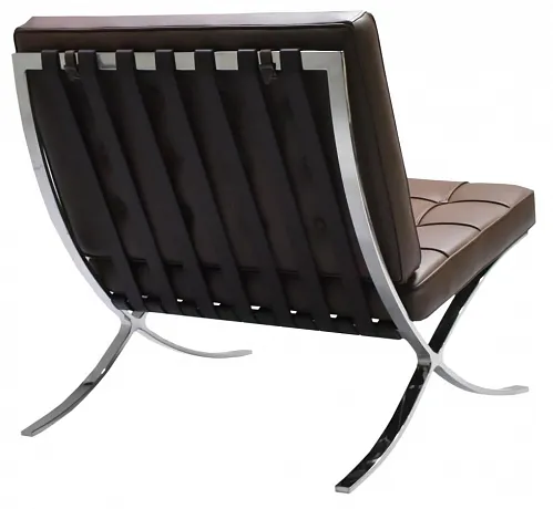 Кресло BARCELONA CHAIR коньячный фото 3