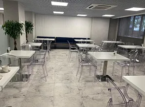 Производство мебели и барной стойки для столовой РусГидро Фото 14