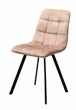 Стул CHILLI SQUARE UF912-10B античный бежевый, велюр