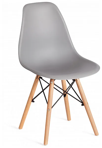 Стул CINDY (EAMES) (mod. 1801) Светло серый