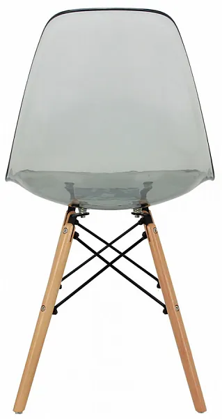 Стул Eames прозрачный серый фото 6