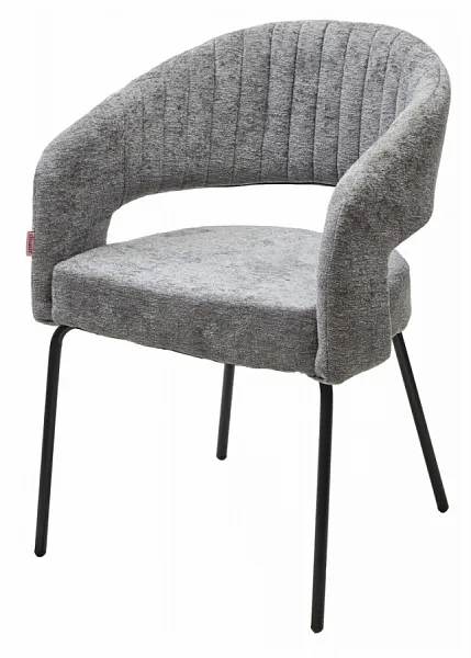 Стул SNUG 3018-17 серый, шенилл