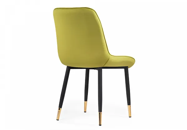 Стул на металлокаркасе Seda 1 khaki / gold / black фото 5