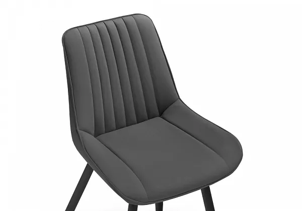 Стул Седа К крутящийся темно-серый фото 7