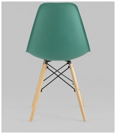 Стул Eames Style DSW серо-зеленый (разборный каркас) фото 8