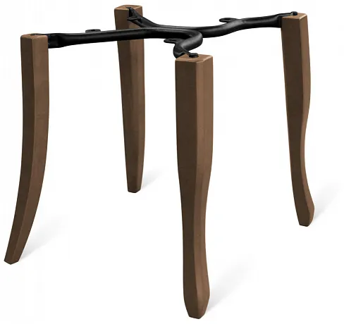 Каркас стула Sheffilton SHT-S122 ДУБ темный орех/черный муар