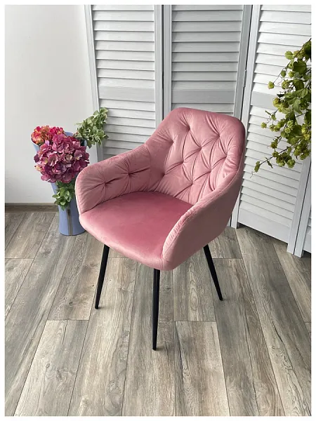 Стул PERU BLUVEL-52 PINK, велюр фото 2