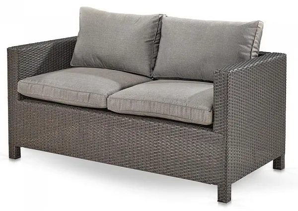 Плетеный диван S59A-W53 Brown