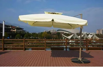 Зонт для кафе AFM-250SLB-Light Beige(2,5x2,5)
