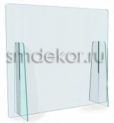 Бескаркасный экран настольный «VIRO glass econom 2»
