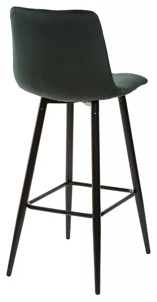 Барный стул LECCO UF910-14 DARK GREEN, велюр фото 3