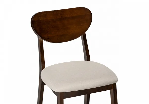 Стул деревянный Loid dirty oak / light beige фото 6