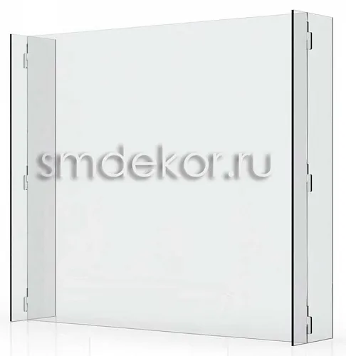 Бескаркасный экран настольный «VIRO glass econom»