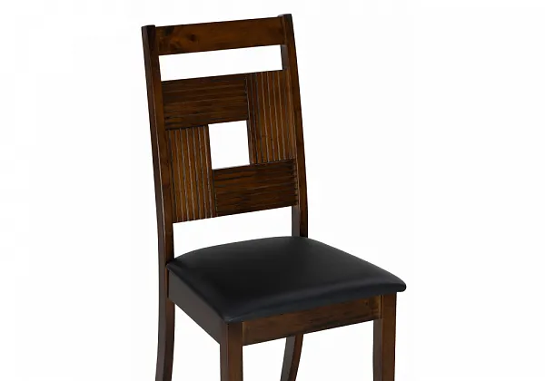 Стул деревянный Kubik dirty oak / black фото 6