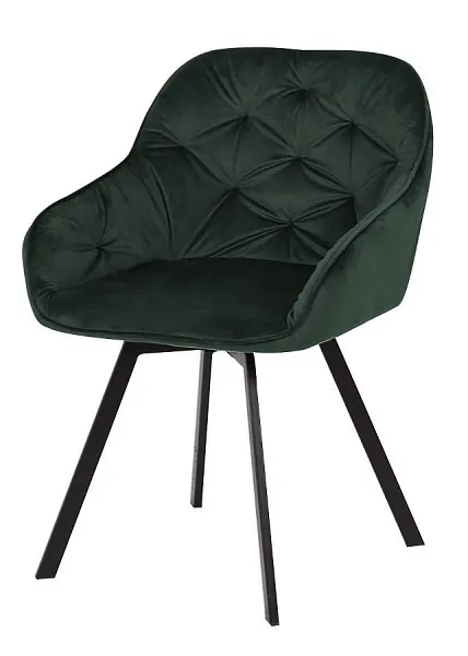 Стул GALE BLUVEL-78 GREEN поворот.360 град., велюр