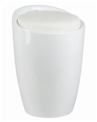 Табурет с местом для хранения LM-1100 (белый)
