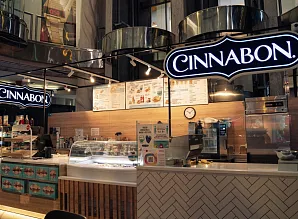 Барная стойка для кафе-пекарни Cinnabon в ТЦ «Невский Атриум» Фото 2