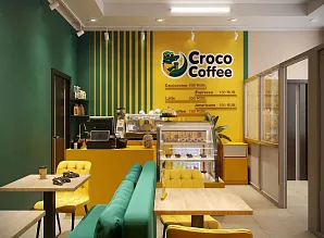Дизайн-проект кофейни CrocoCoffee Фото 2