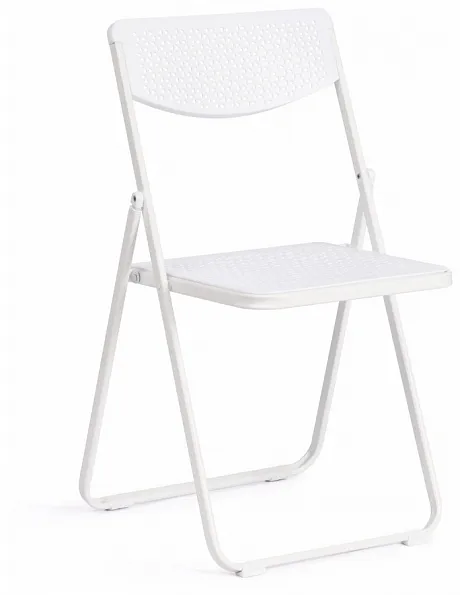Стул складной FOLDER (mod. 3016) металл / пластик, белый