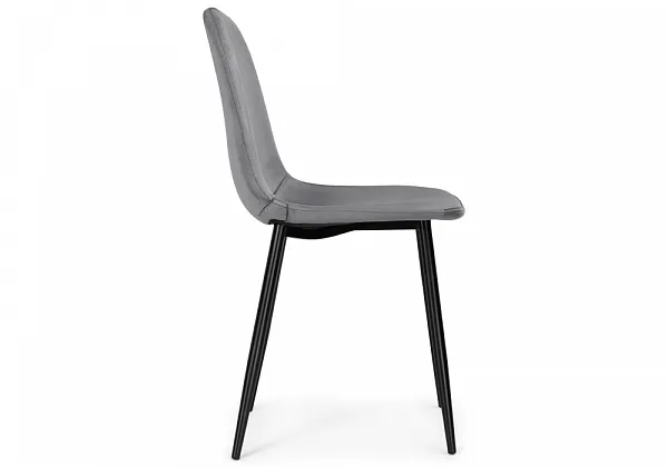 Стул на металлокаркасе Lilu dark grey фото 4
