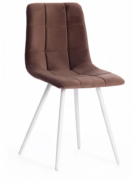 Стул CHILLY (mod. 7095-1) Коричневый, белый