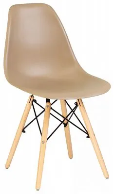 Стул DSW ножки светлый бук, цвет бежевый GR-03