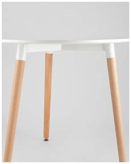 Стол круглый EAMES DST NEW D80 белый фото 9