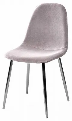 Стул PESCARA UF910-02 LIGHT GREY, велюр