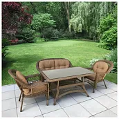 Комплект плетеной мебели T130-LV520BB-Beige_Beige