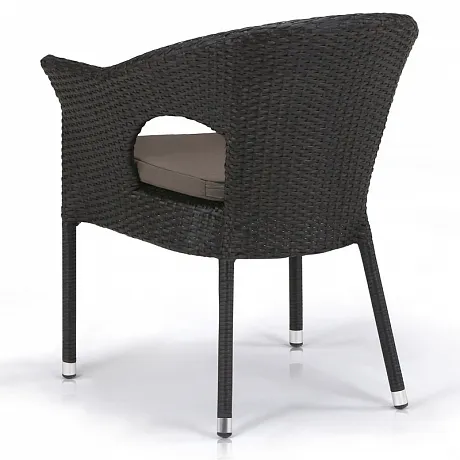 Плетеное кресло Y97B-W53 Brown фото 2