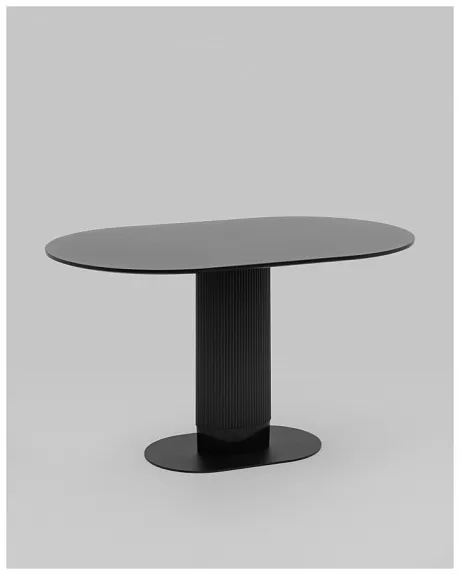 Стол обеденный Mystery 130*80 черный фото 2