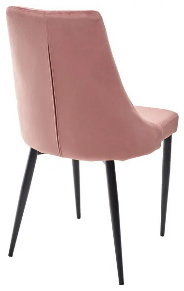Стул NEPAL BLUVEL-52 PINK/ черный каркас фото 6
