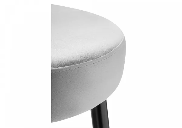 Полубарный стул Plato light gray фото 4