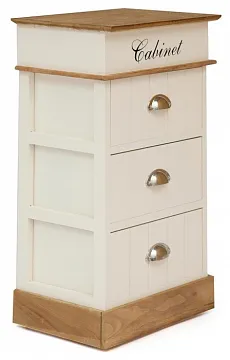 Тумба Secret De Maison CABINET дерево павловния, слоновая кость/коричневый