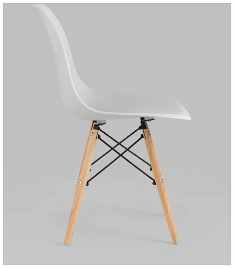 Стул Eames Style DSW светло-серый x4 (разборный каркас) фото 6