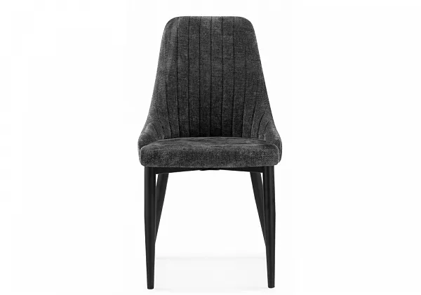 Стул на металлокаркасе Kora dark gray фото 3