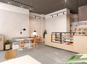 Дизайн-проект кофейни Bodro Coffee в Башне Федерация Фото 3