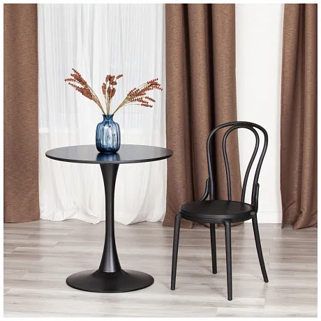 Стул THONET (mod. PL62) Черный фото 11