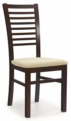 Стул Halmar GERARD 6 (темный орех/t.beige)