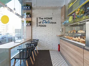 Стильная мебель для кафе Deli by Prime на ул. Шаболовская Фото 7
