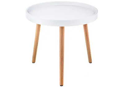 Журнальный стол Hof 50х45 white / wood