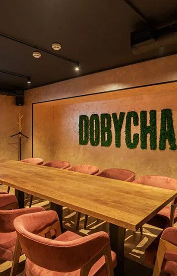 Мебель для мясного ресторана Dobycha в Москве