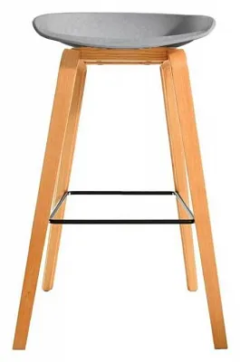Стул барный Quadro серый