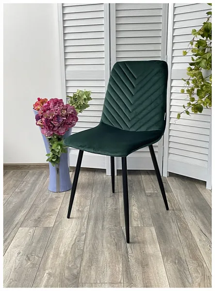 Стул DUKE BLUVEL-78 GREEN, велюр фото 6