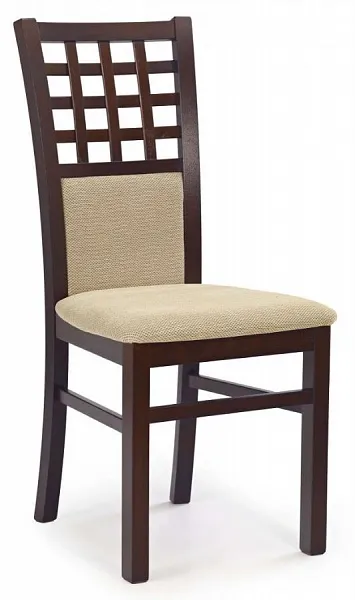 Стул Halmar GERARD 3 (темный орех/t.beige)